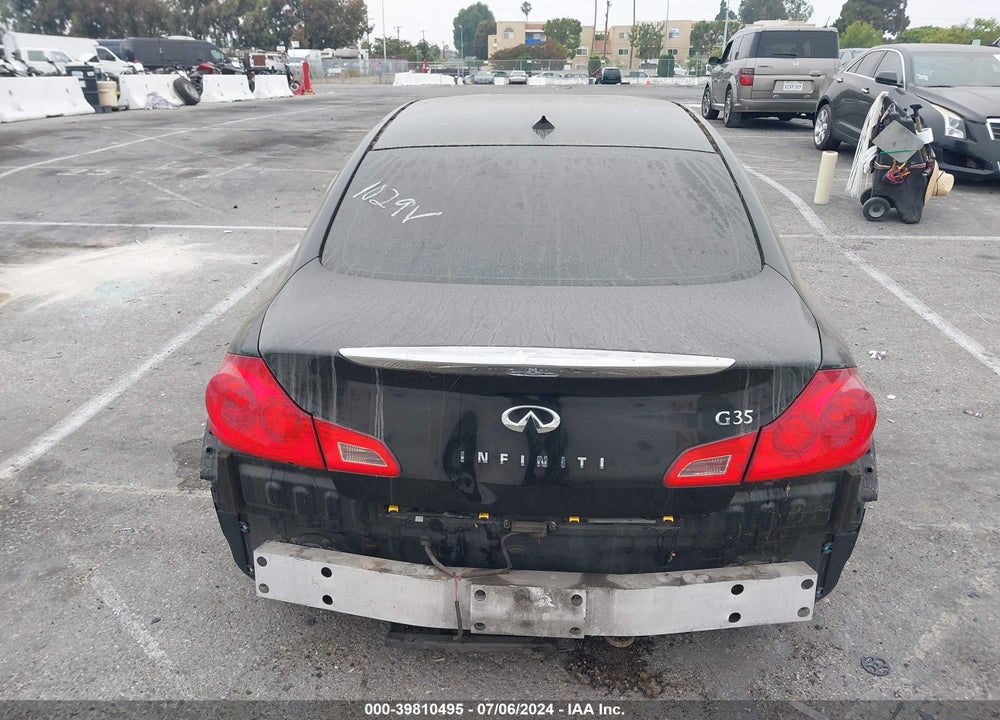 2008 INFINITI G35 JOURNEY VIN: JNKBV61E48M226262