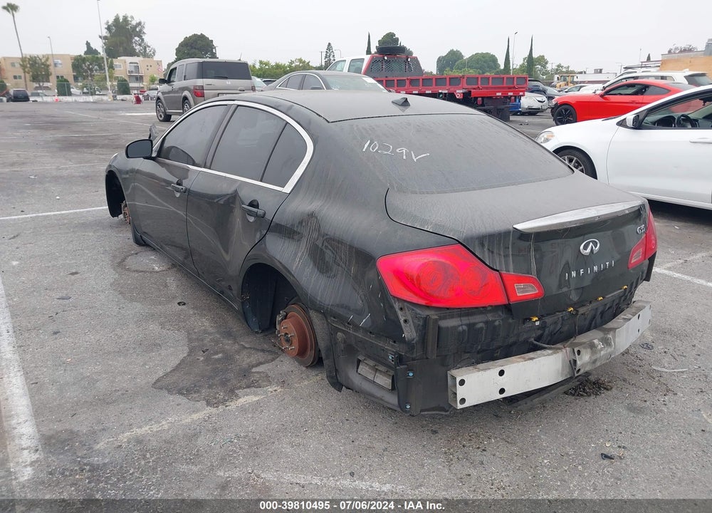 2008 INFINITI G35 JOURNEY VIN: JNKBV61E48M226262