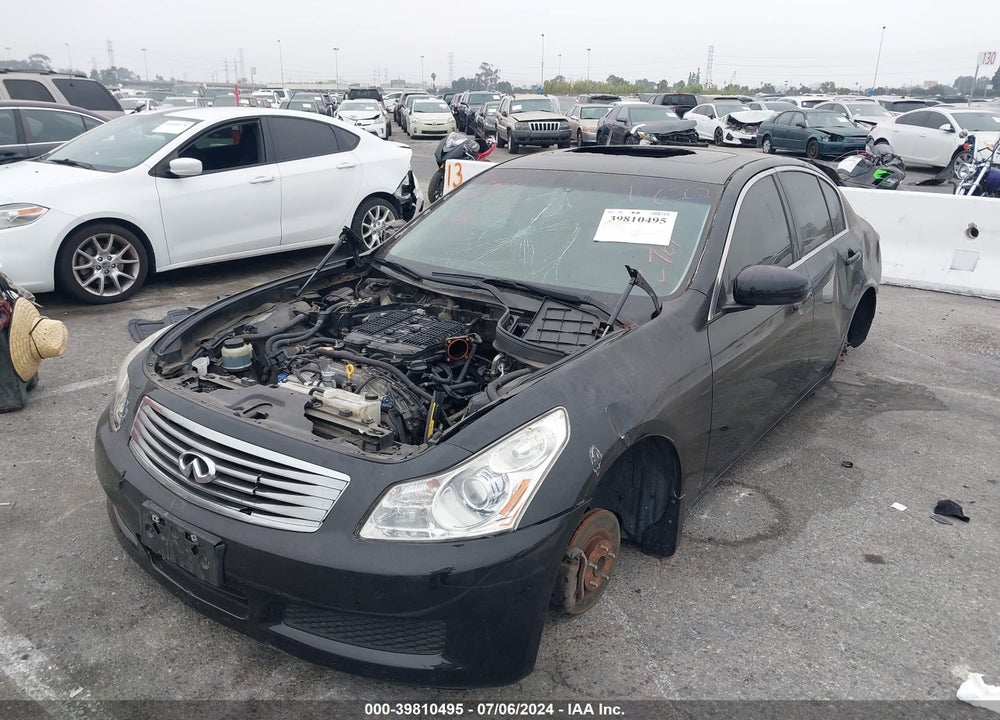 2008 INFINITI G35 JOURNEY VIN: JNKBV61E48M226262
