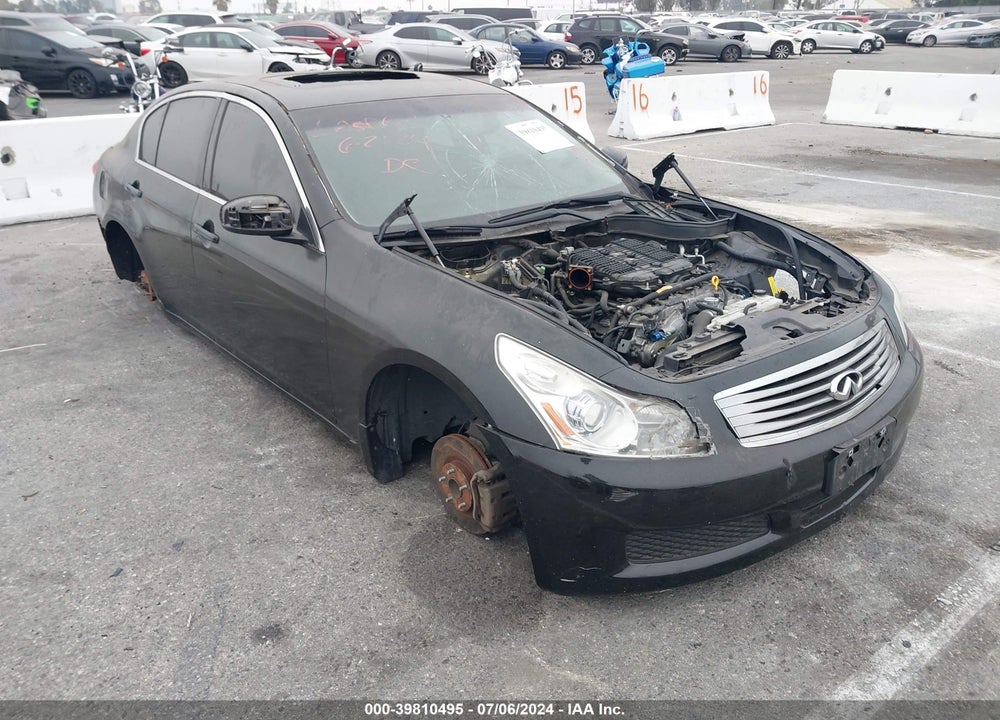 2008 INFINITI G35 JOURNEY VIN: JNKBV61E48M226262