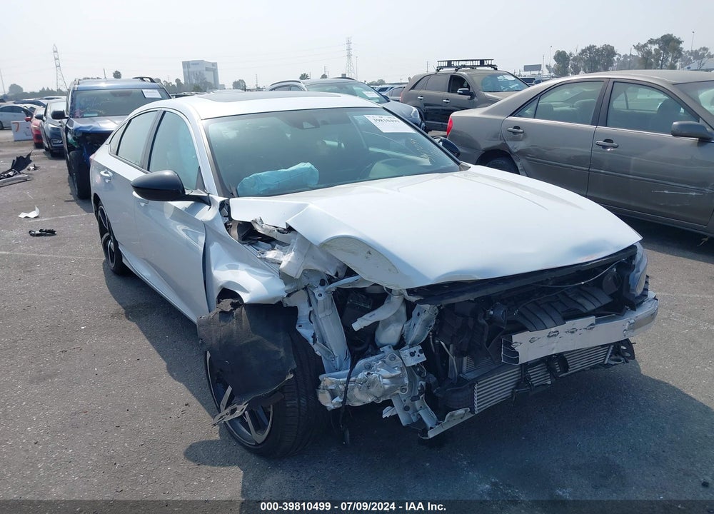2022 HONDA ACCORD SPORT 2.0T VIN: 1HGCV2F3XNA015314