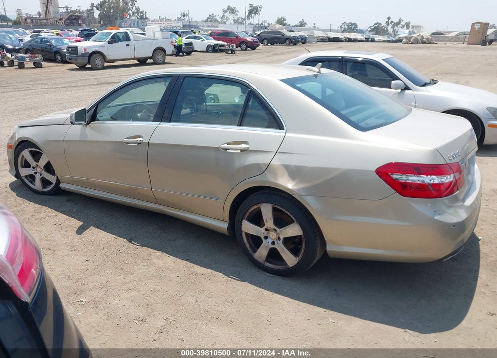 2011 MERCEDES-BENZ E 350 E 350 SPORT VIN: WDDHF5GB7BA498206