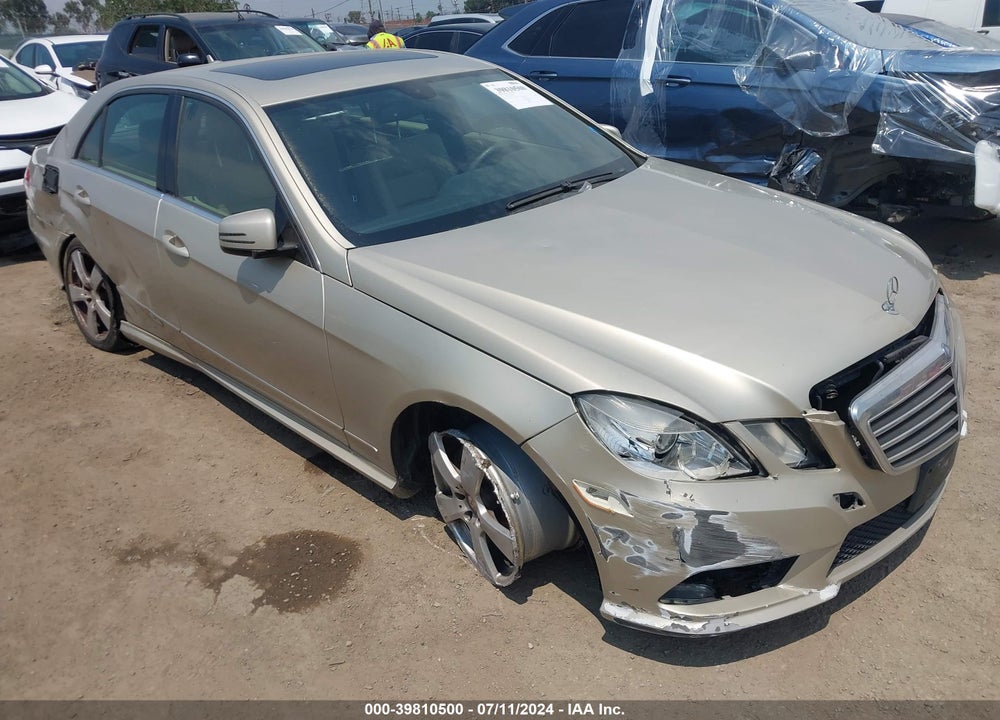2011 MERCEDES-BENZ E 350 E 350 SPORT VIN: WDDHF5GB7BA498206