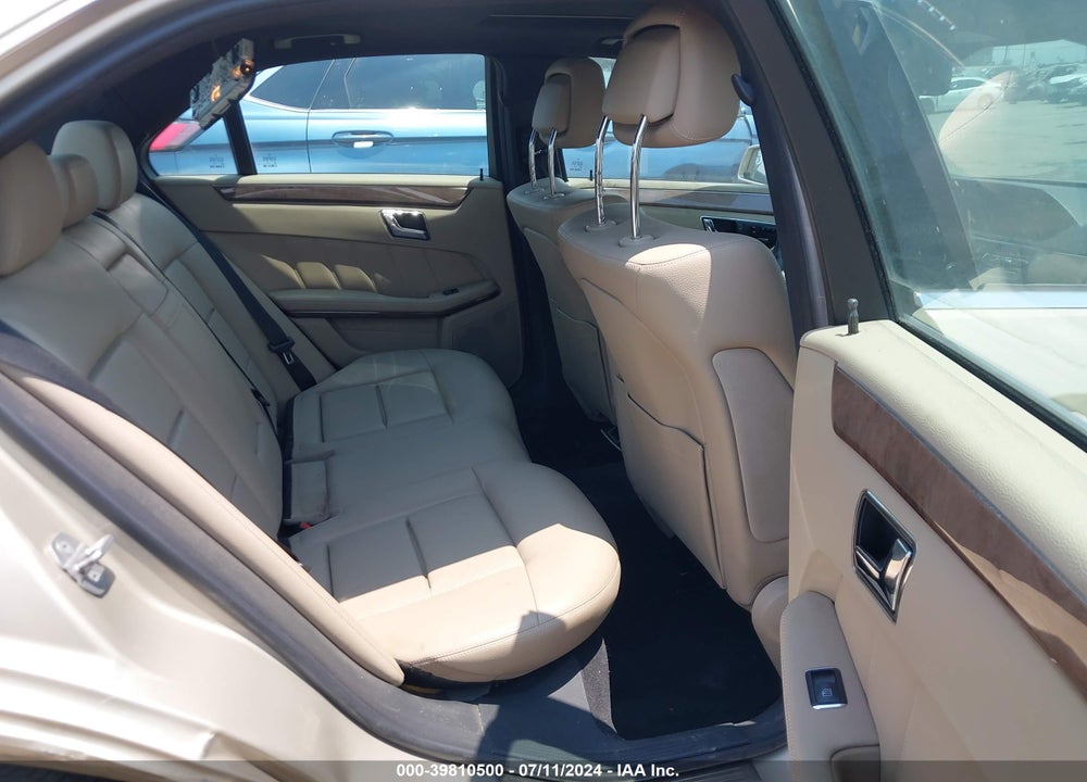 2011 MERCEDES-BENZ E 350 E 350 SPORT VIN: WDDHF5GB7BA498206