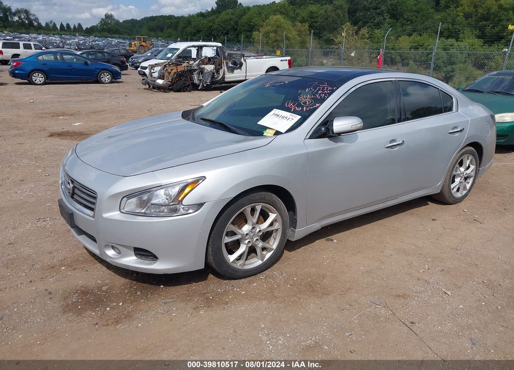 2013 NISSAN MAXIMA 3.5 SV VIN: 1N4AA5AP4DC842893