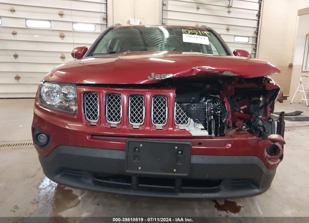 2017 JEEP COMPASS LATITUDE 4X4 VIN: 1C4NJDEB6HD204844