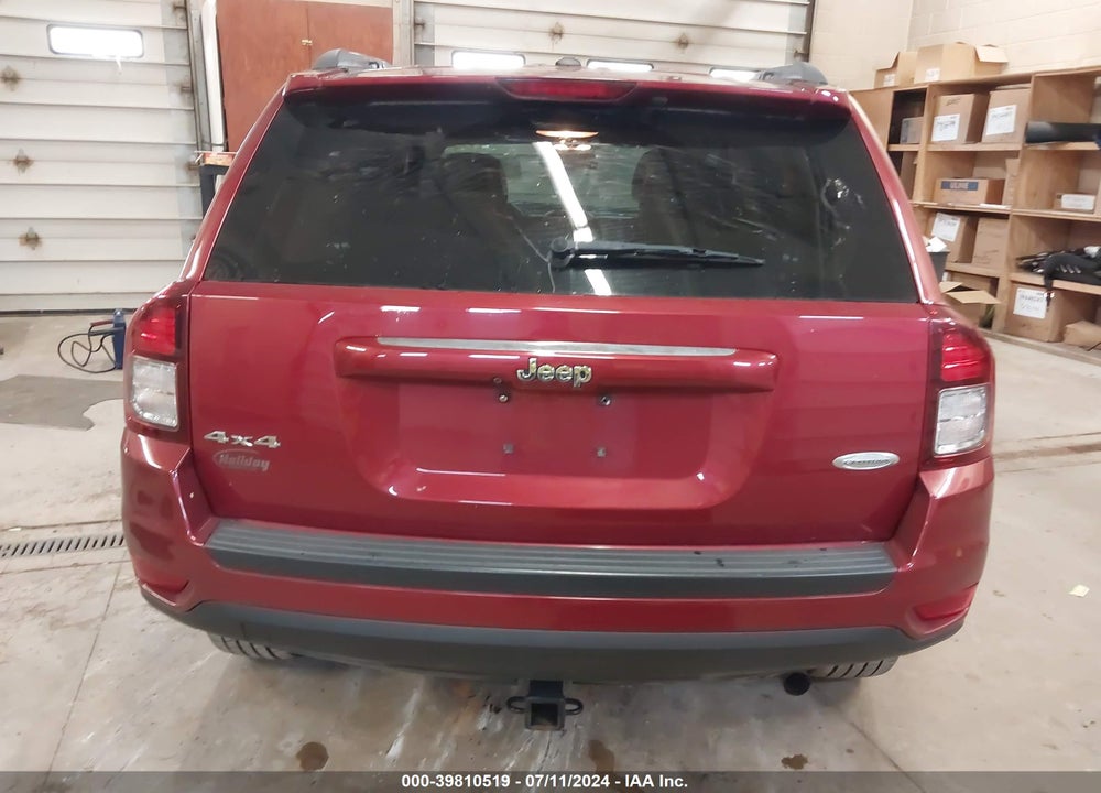 2017 JEEP COMPASS LATITUDE 4X4 VIN: 1C4NJDEB6HD204844