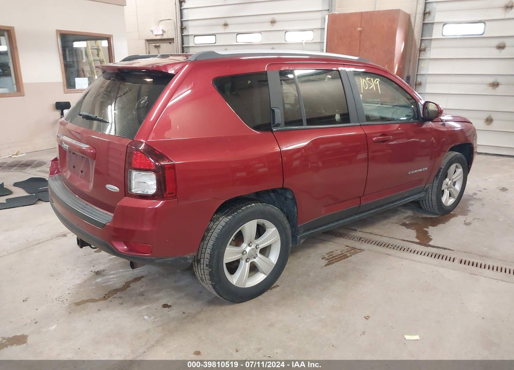 2017 JEEP COMPASS LATITUDE 4X4 VIN: 1C4NJDEB6HD204844