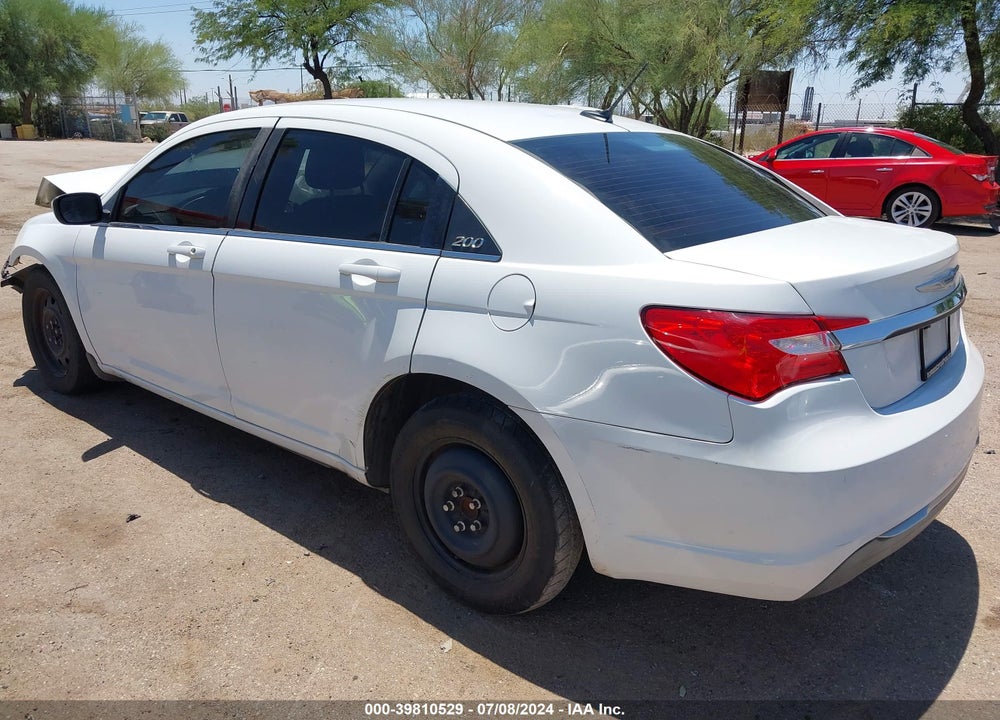 2012 CHRYSLER 200 LX VIN: 1C3CCBAB1CN222588