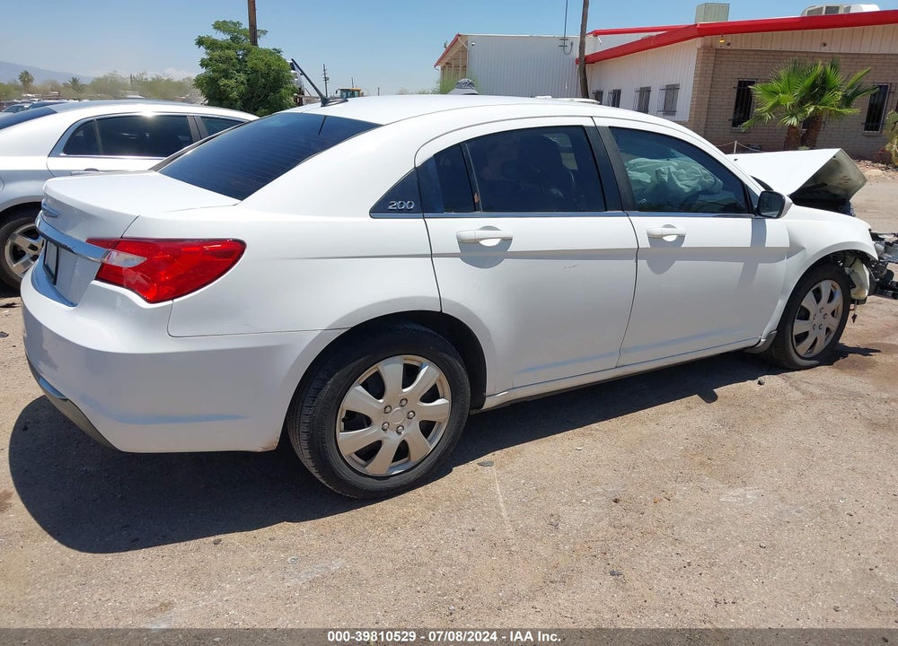 2012 CHRYSLER 200 LX VIN: 1C3CCBAB1CN222588