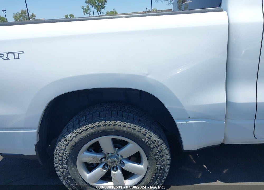 2020 RAM 1500 BIG HORN 4X4 5'7 BOX VIN: 1C6SRFFTXLN217265
