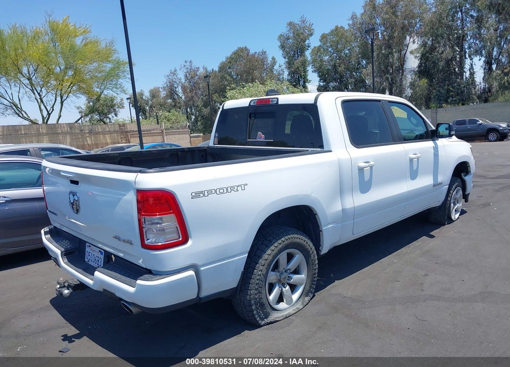 2020 RAM 1500 BIG HORN 4X4 5'7 BOX VIN: 1C6SRFFTXLN217265