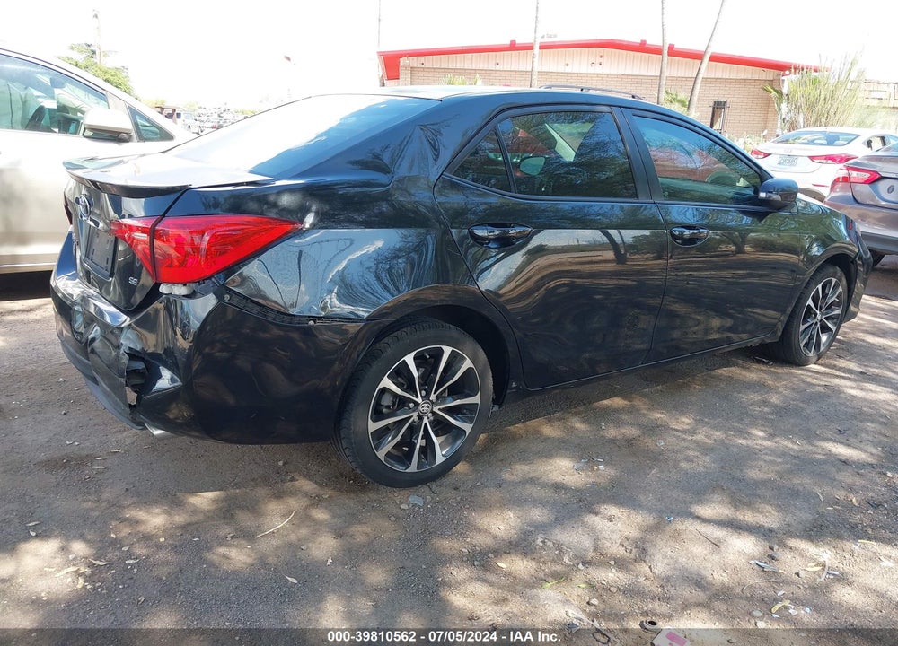 2017 TOYOTA COROLLA SE VIN: 2T1BURHE6HC830534