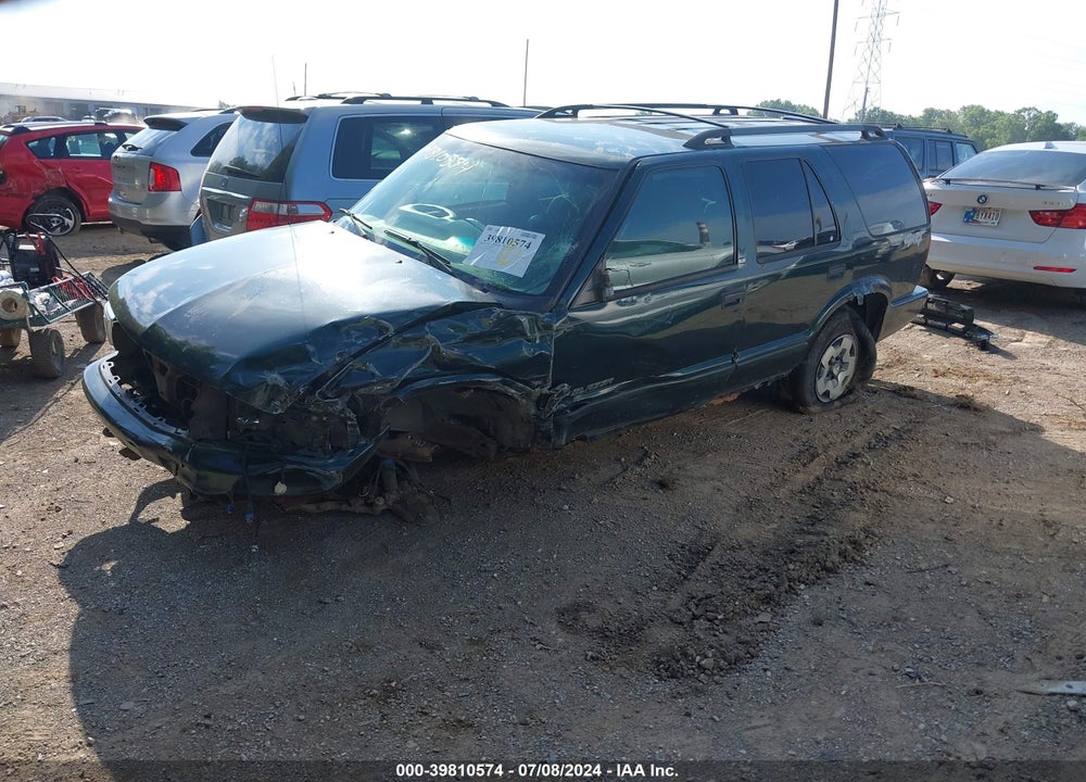 2003 CHEVROLET BLAZER LS VIN: 1GNDT13X33K105171