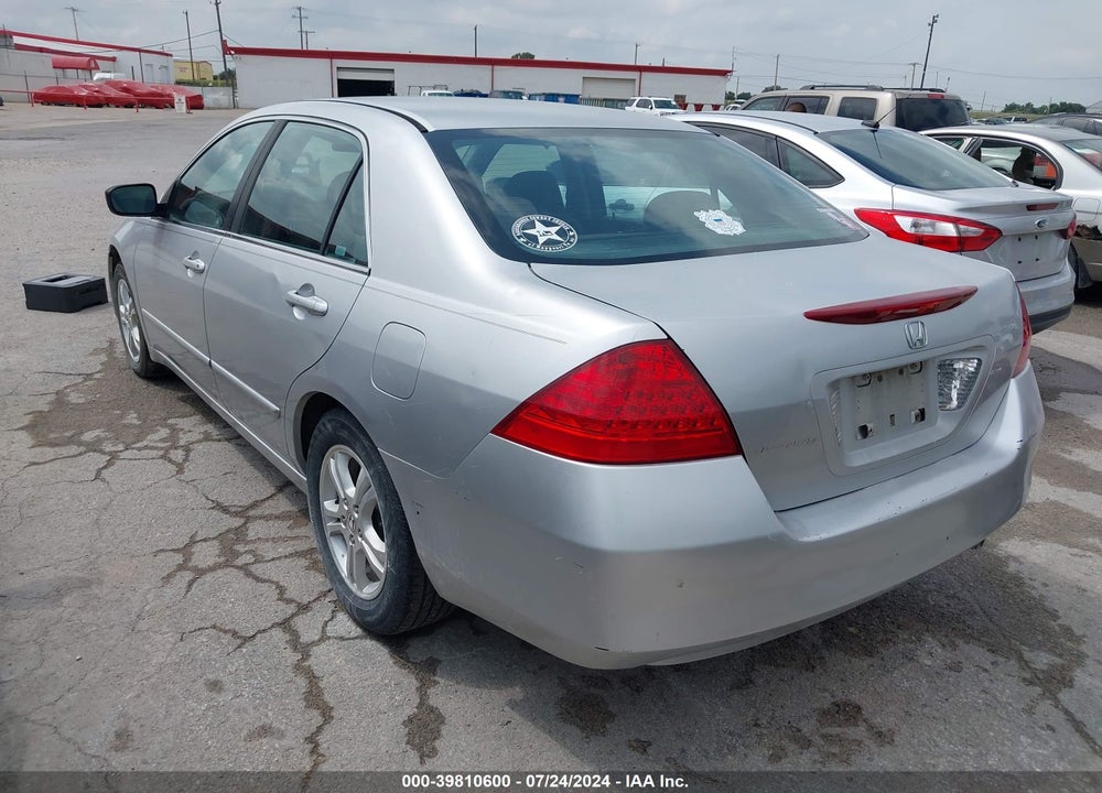 2006 HONDA ACCORD 2.4 SE VIN: 1HGCM55366A037074