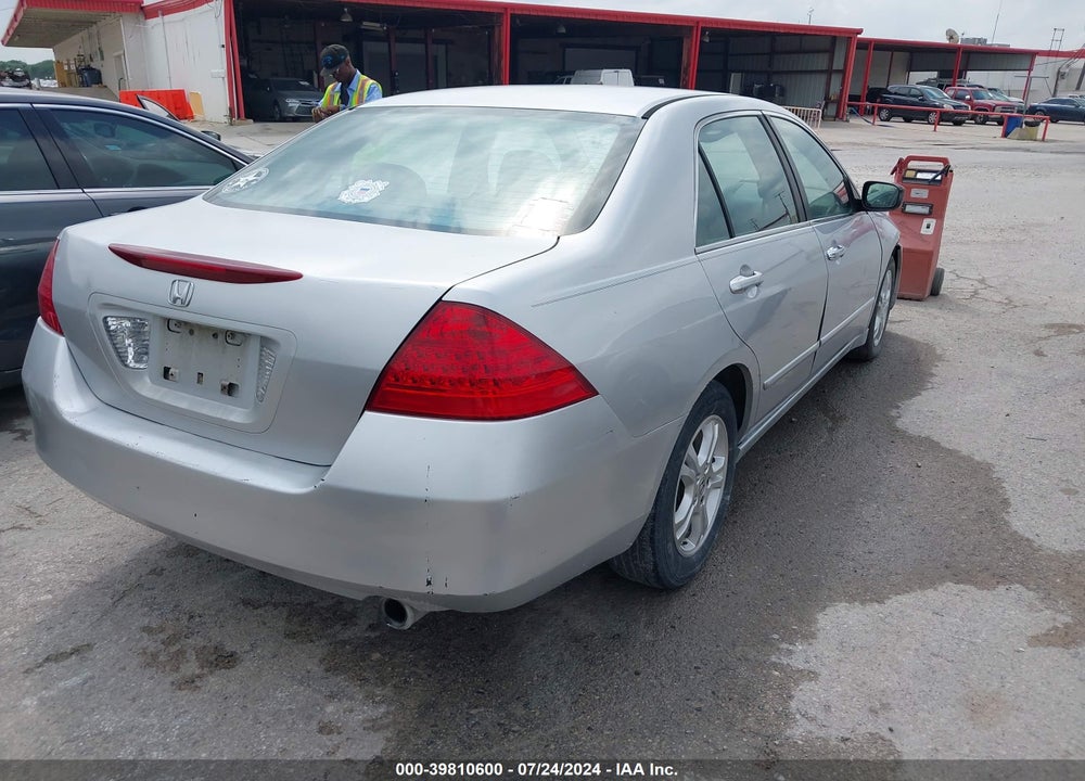 2006 HONDA ACCORD 2.4 SE VIN: 1HGCM55366A037074