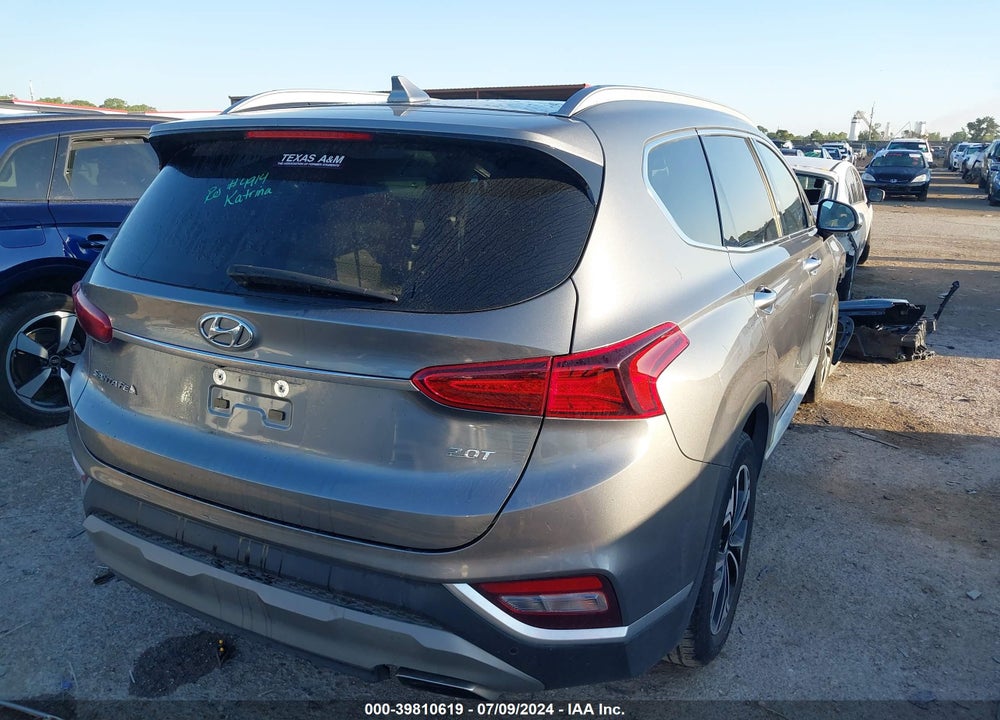 2019 HYUNDAI SANTA FE LIMITED 2.0T VIN: 5NMS53AAXKH098833