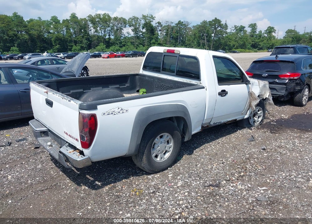 2004 CHEVROLET COLORADO VIN: 1GCCS148048208593