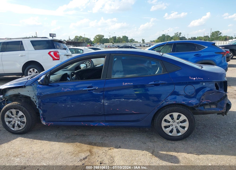 2016 HYUNDAI ACCENT SE VIN: KMHCT4AE4GU119917