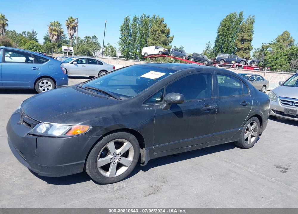 2006 HONDA CIVIC EX VIN: 1HGFA168X6L147445