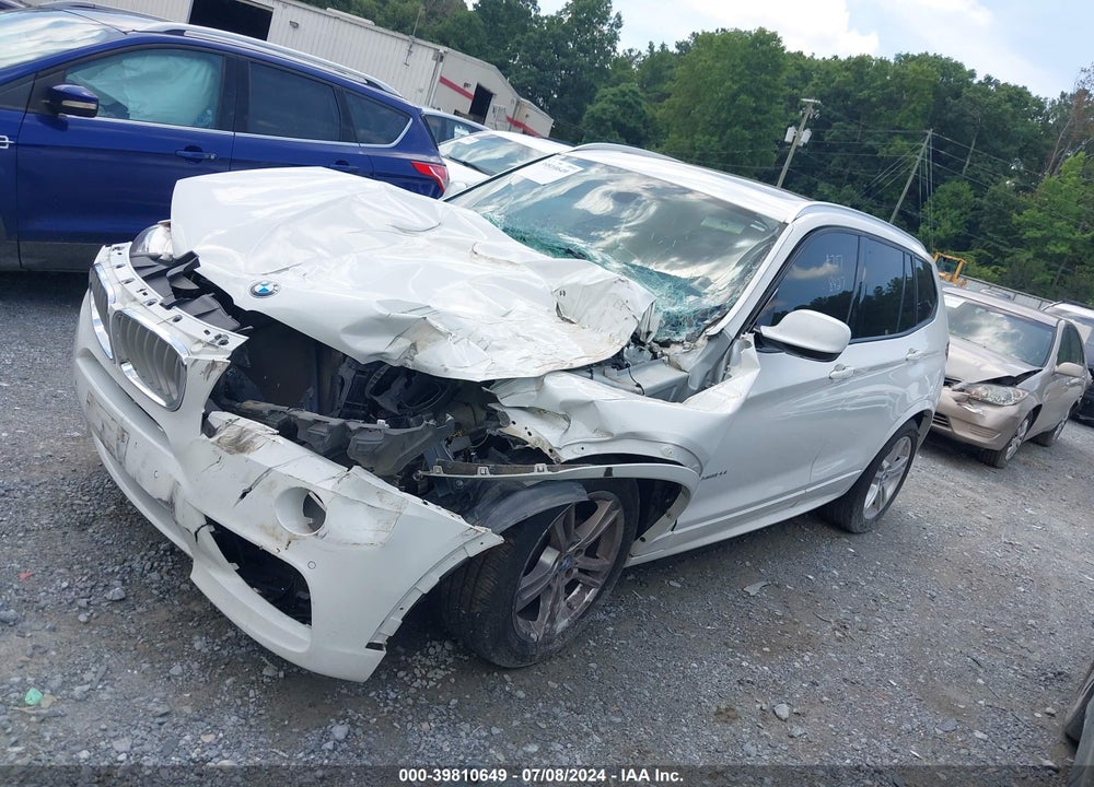 2013 BMW X3 XDRIVE28I VIN: 5UXWX9C52D0A18427