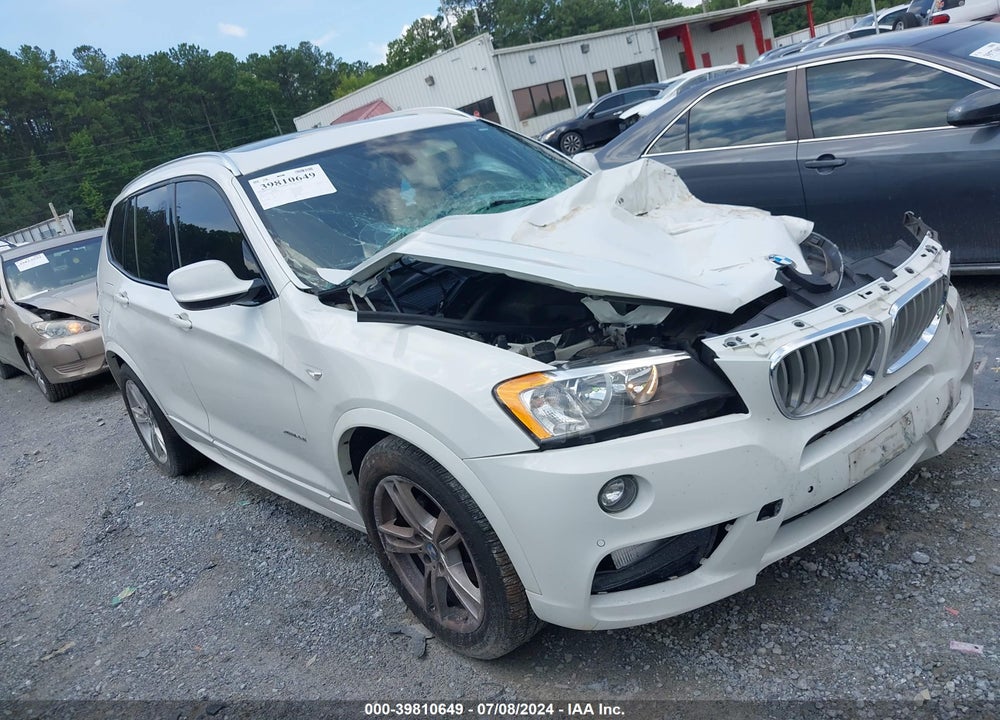 2013 BMW X3 XDRIVE28I VIN: 5UXWX9C52D0A18427