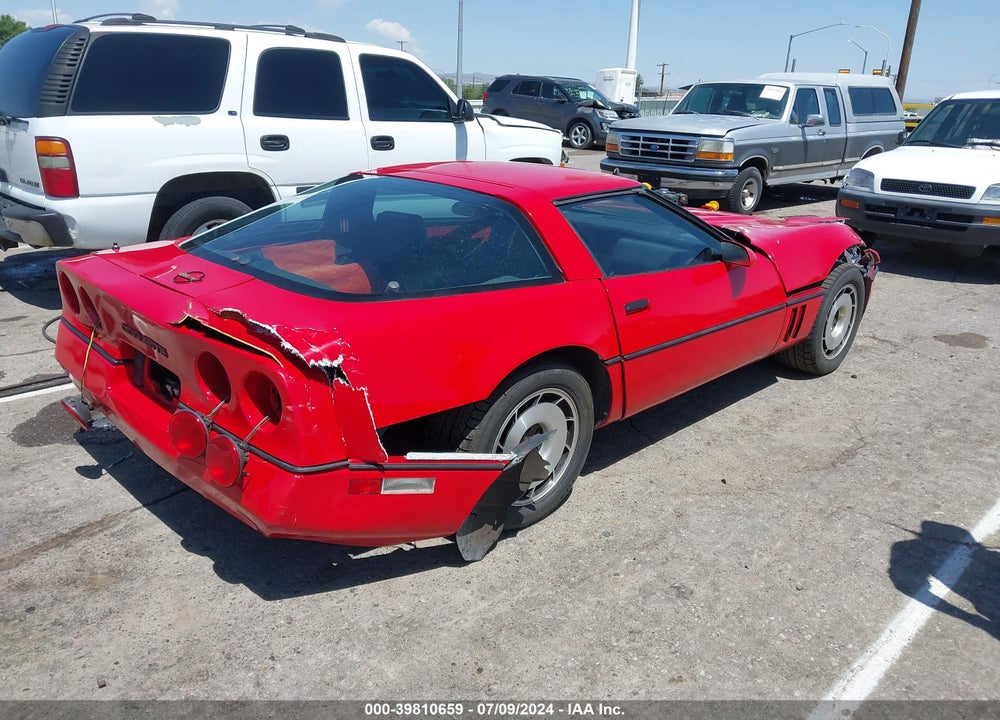 1984 CHEVROLET CORVETTE VIN: 1G1AY0786E5120378