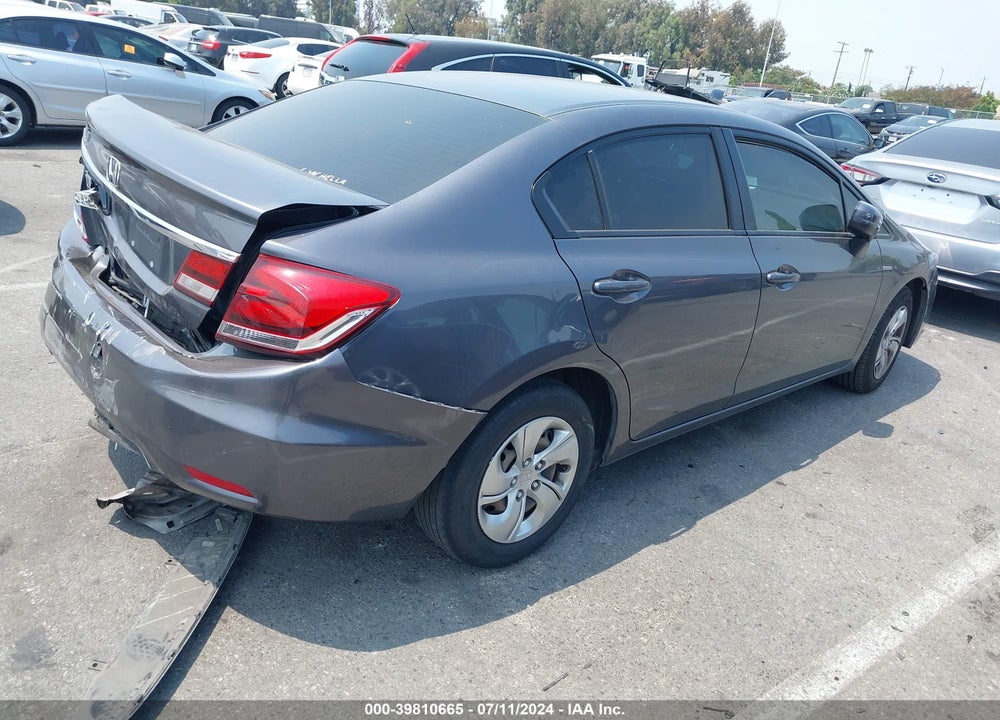2015 HONDA CIVIC LX VIN: 2HGFB2F50FH554454