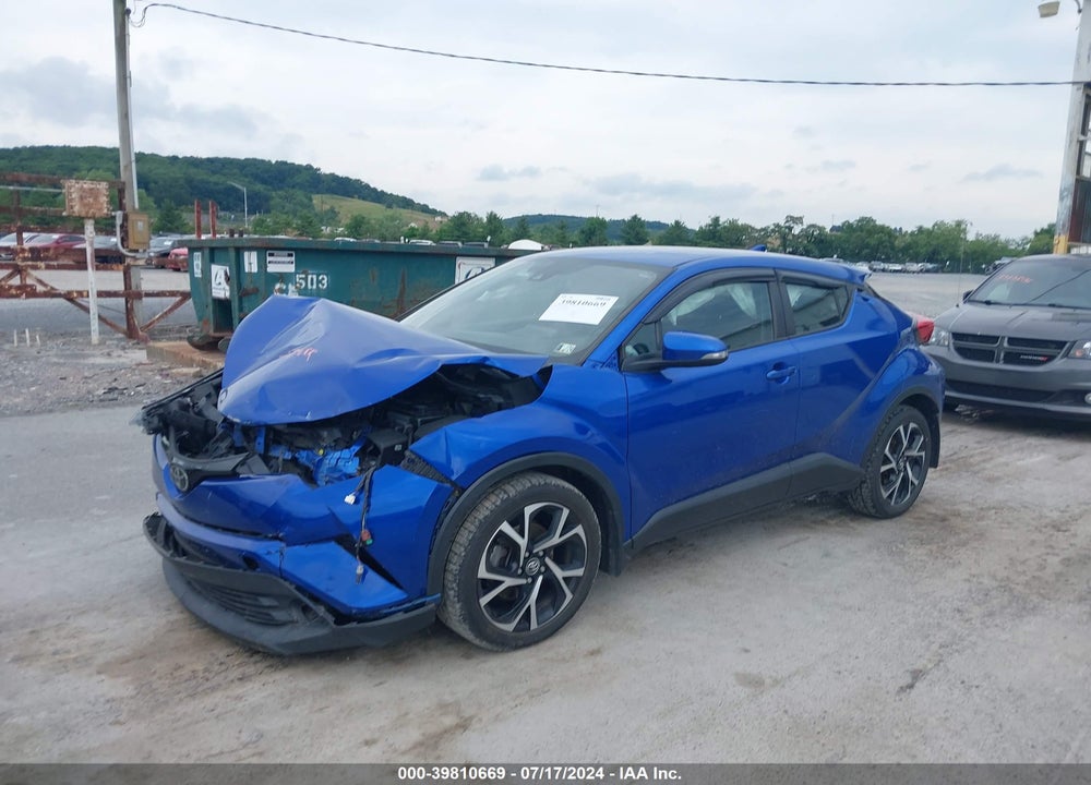 2018 TOYOTA C-HR XLE PREMIUM VIN: NMTKHMBX7JR053147