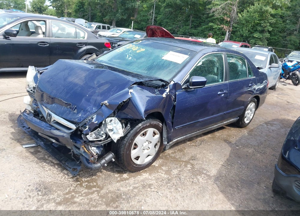 2007 HONDA ACCORD 2.4 LX VIN: 3HGCM564X7G701984