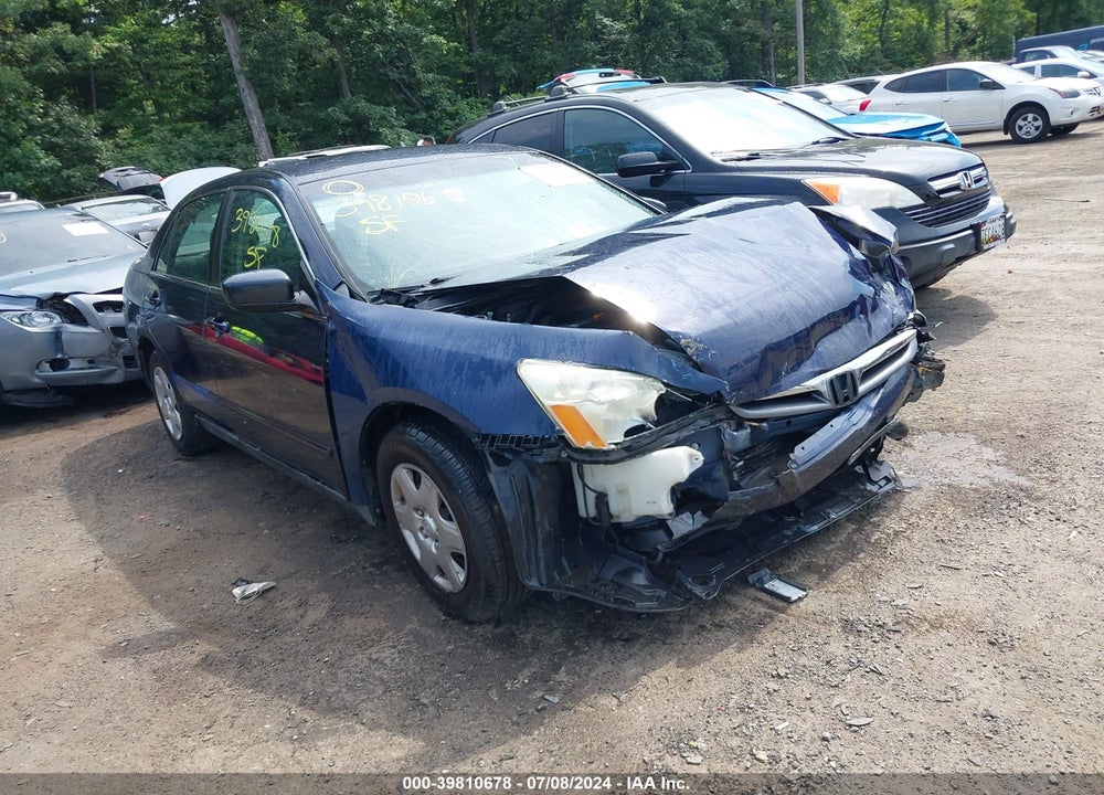 2007 HONDA ACCORD 2.4 LX VIN: 3HGCM564X7G701984