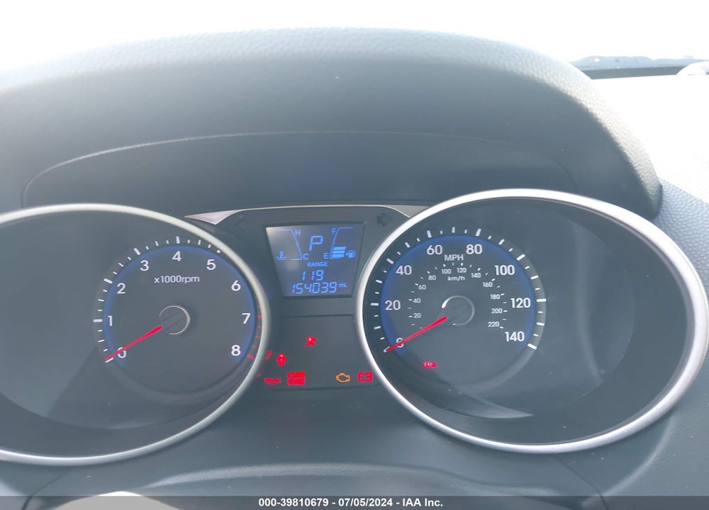 2013 HYUNDAI TUCSON LIMITED VIN: KM8JU3AC7DU684901