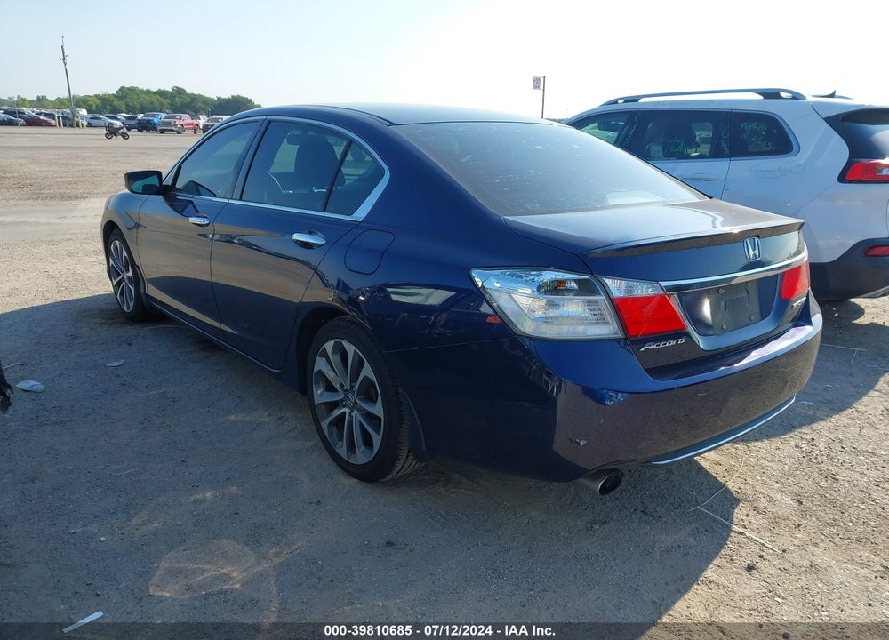 2015 HONDA ACCORD SPORT VIN: 1HGCR2F53FA044208
