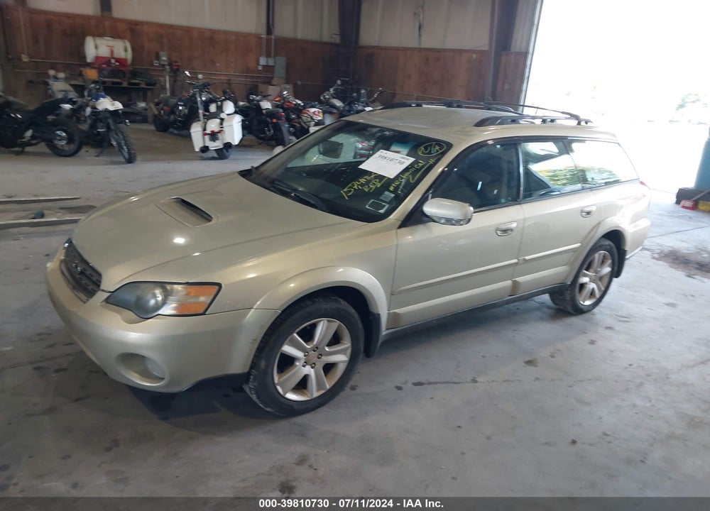 2005 SUBARU OUTBACK 2.5XT VIN: 4S4BP68C354314517