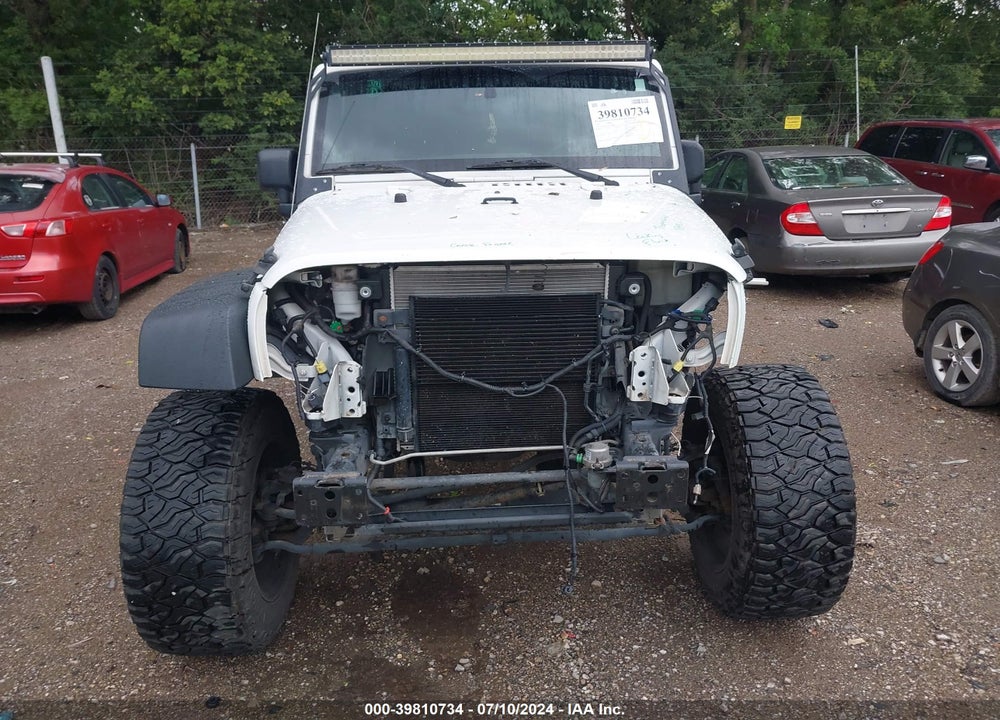 2012 JEEP WRANGLER SPORT VIN: 1C4AJWAGXCL263602