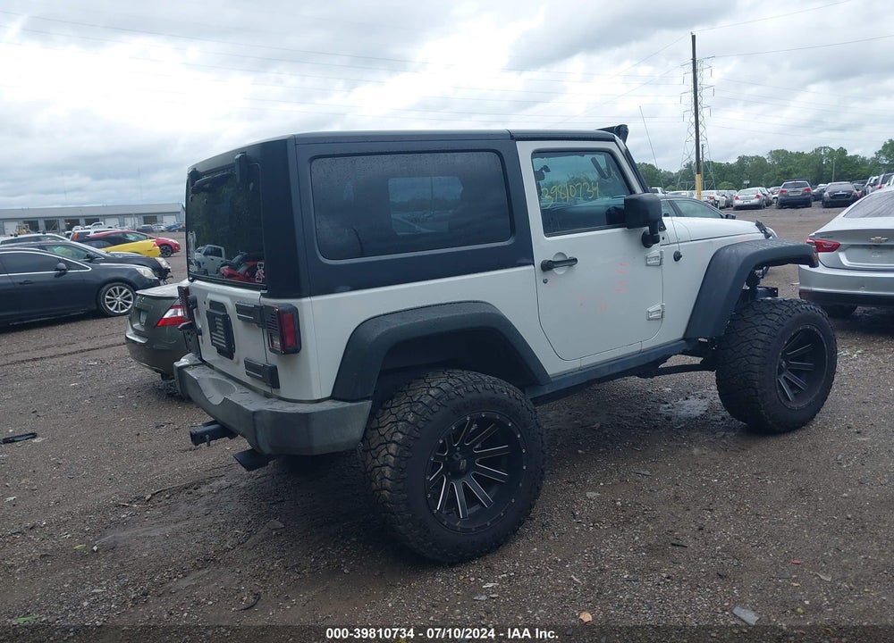 2012 JEEP WRANGLER SPORT VIN: 1C4AJWAGXCL263602