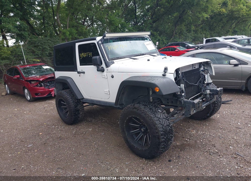 2012 JEEP WRANGLER SPORT VIN: 1C4AJWAGXCL263602