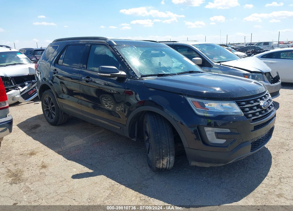 2017 FORD EXPLORER XLT VIN: 1FM5K8D86HGC46340