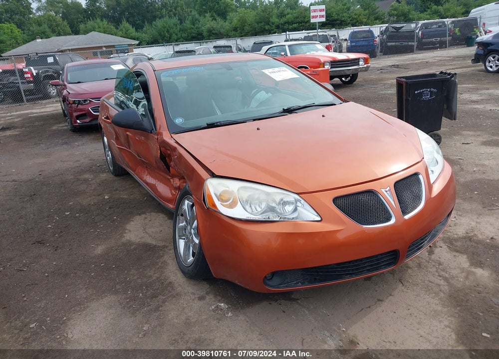 2006 PONTIAC G6 GT VIN: 1G2ZH158064188335