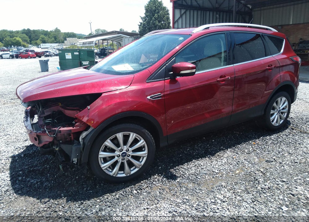 2017 FORD ESCAPE TITANIUM VIN: 1FMCU9J98HUA44783