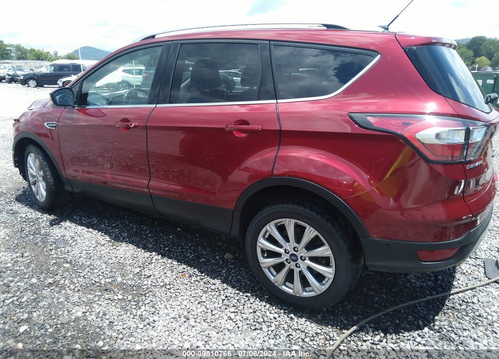 2017 FORD ESCAPE TITANIUM VIN: 1FMCU9J98HUA44783
