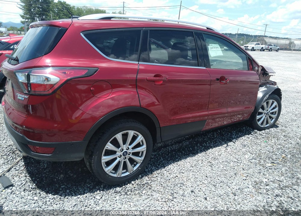 2017 FORD ESCAPE TITANIUM VIN: 1FMCU9J98HUA44783