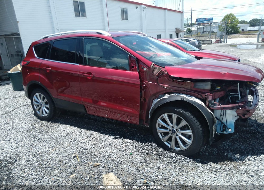 2017 FORD ESCAPE TITANIUM VIN: 1FMCU9J98HUA44783