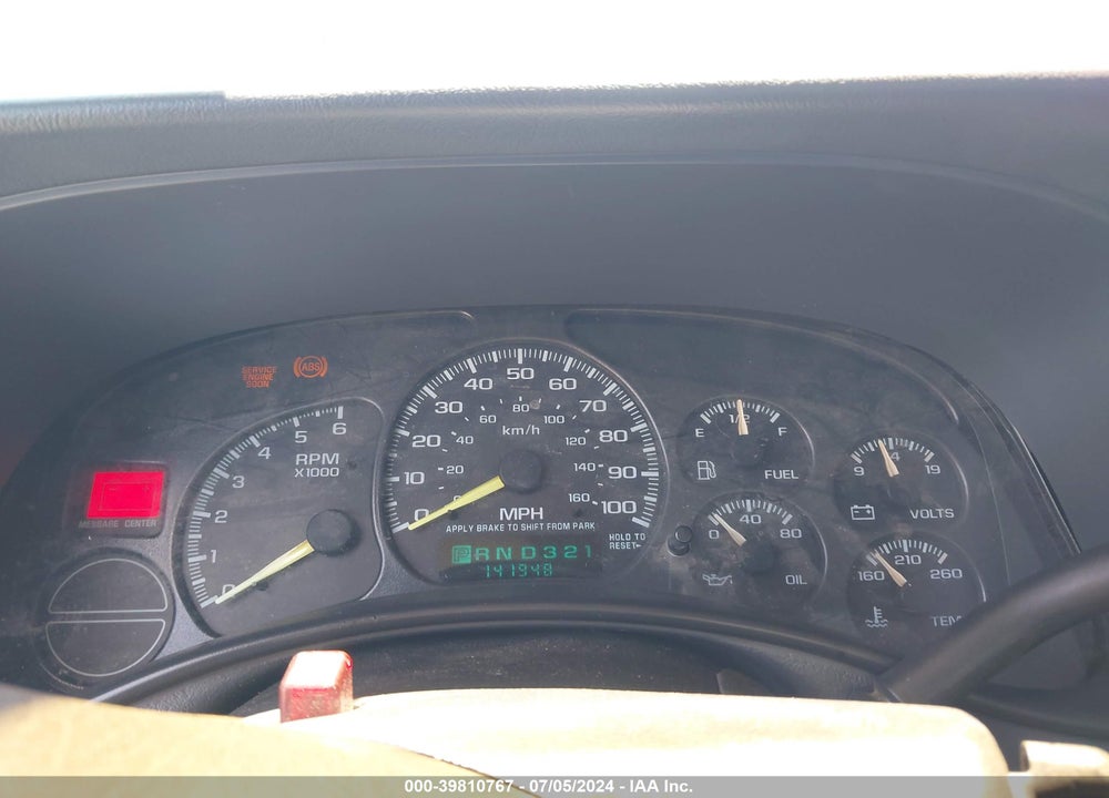 2001 CHEVROLET SILVERADO 1500 LS VIN: 1GCEC14V11Z122713