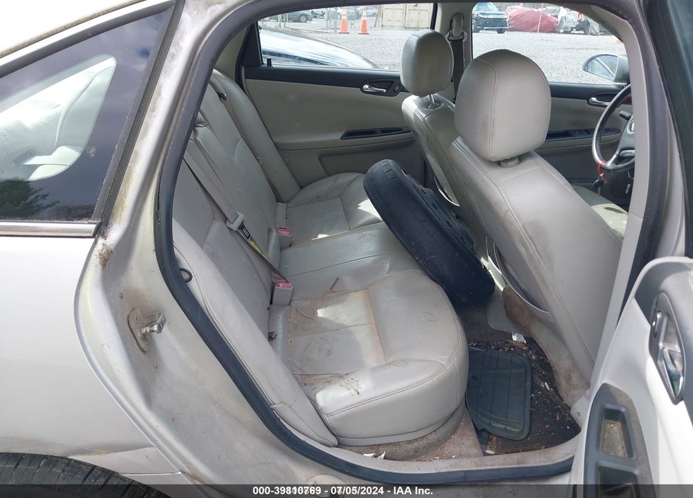2008 CHEVROLET IMPALA LT VIN: 2G1WC583681198864