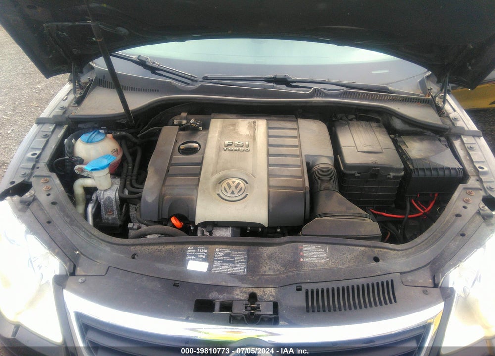 2008 VOLKSWAGEN EOS KOMFORT VIN: WVWBA71F58V016162
