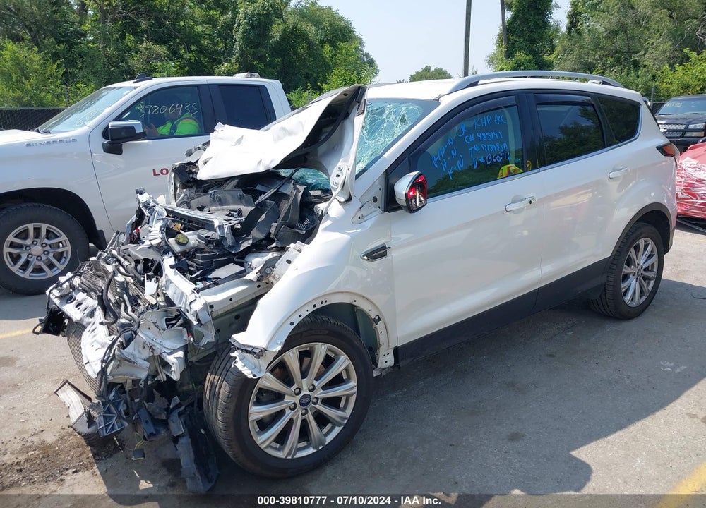 2017 FORD ESCAPE TITANIUM VIN: 1FMCU0J91HUB60516