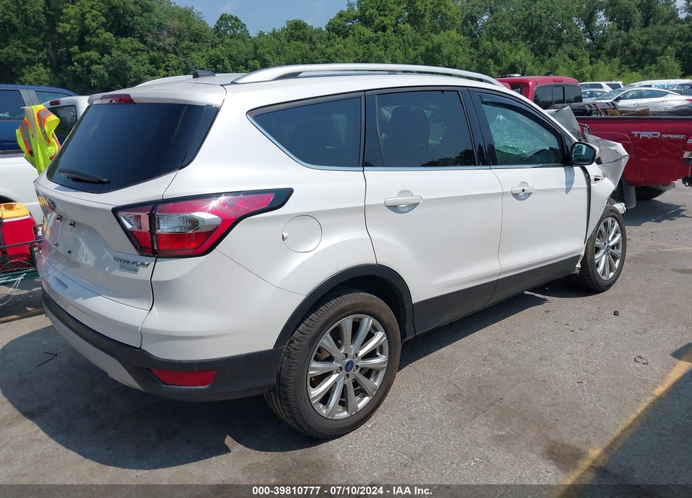 2017 FORD ESCAPE TITANIUM VIN: 1FMCU0J91HUB60516