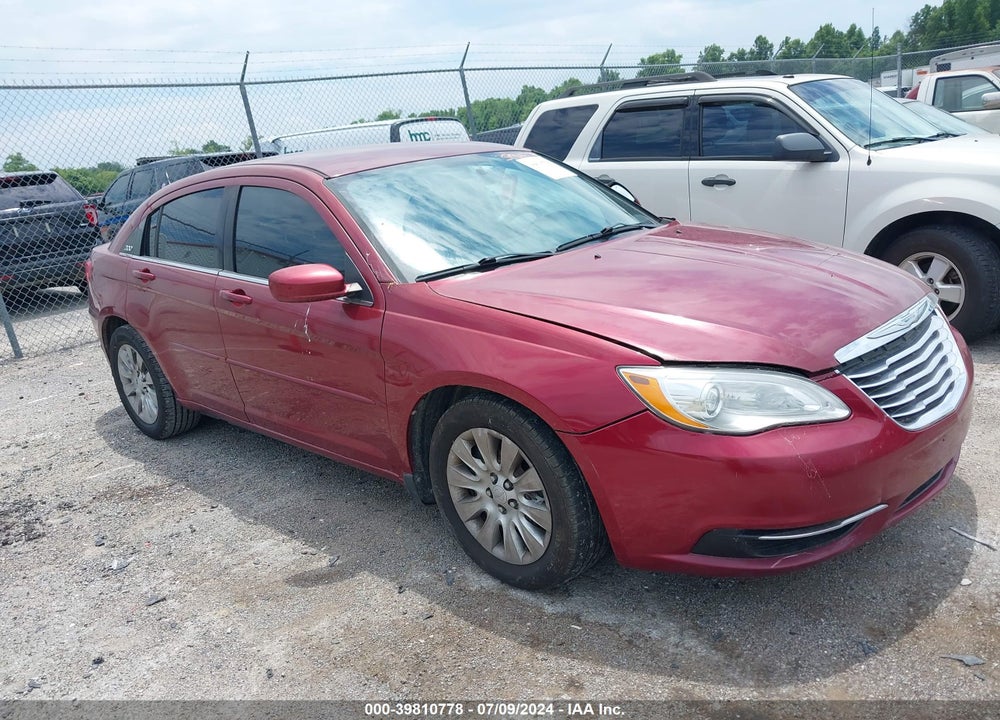 2012 CHRYSLER 200 LX VIN: 1C3CCBAB9CN200127