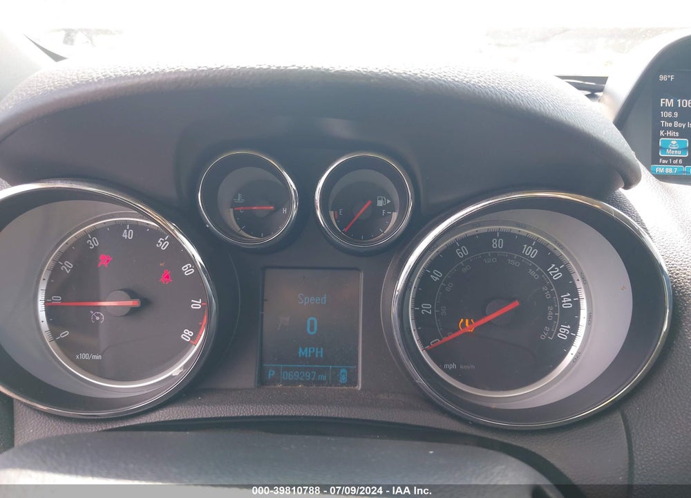 2015 BUICK ENCORE CONVENIENCE VIN: KL4CJBSB5FB240950